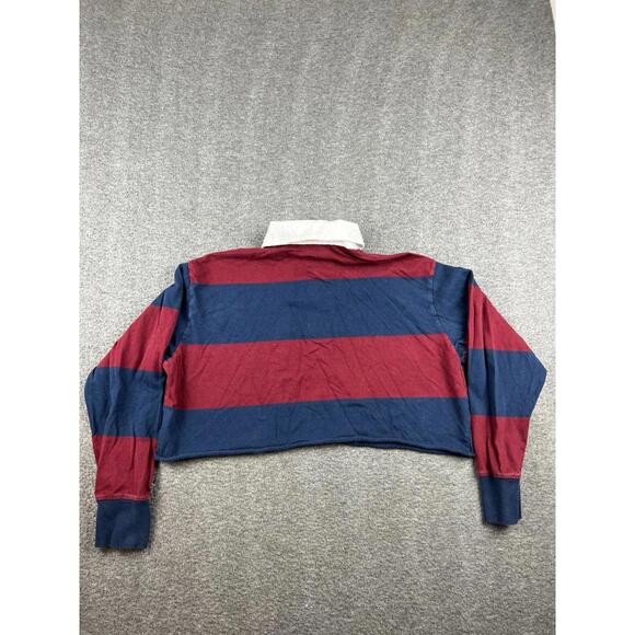 American Eagle Throwback Rugby Shirt Women's Size Medium - Picture 5 of 5